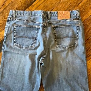 Men’s lucky brand button fly straight leg size 36 waist jeans